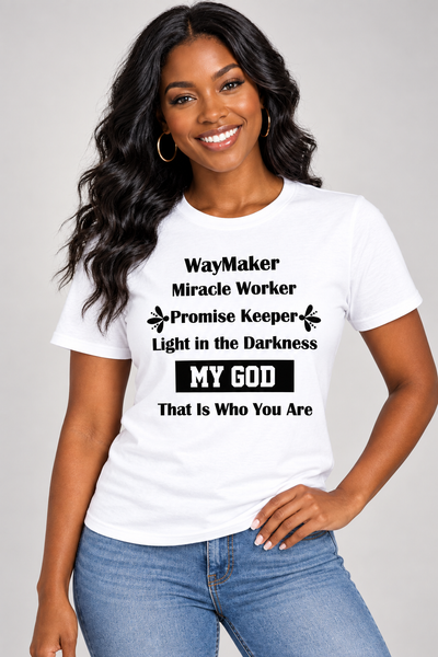 WayMaker Shirt - Different Pose Mockup