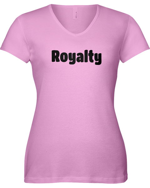 Royalty Ladies V-Neck T-Shirt