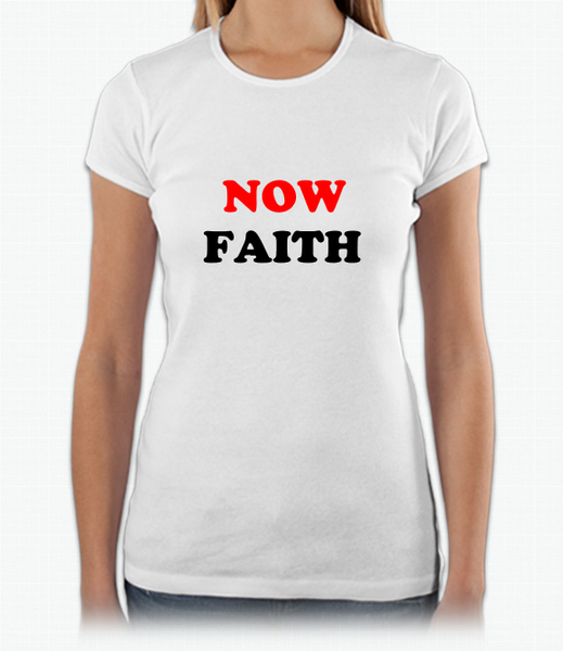 Now Faith Bella Crew Neck Jersey T-Shirt